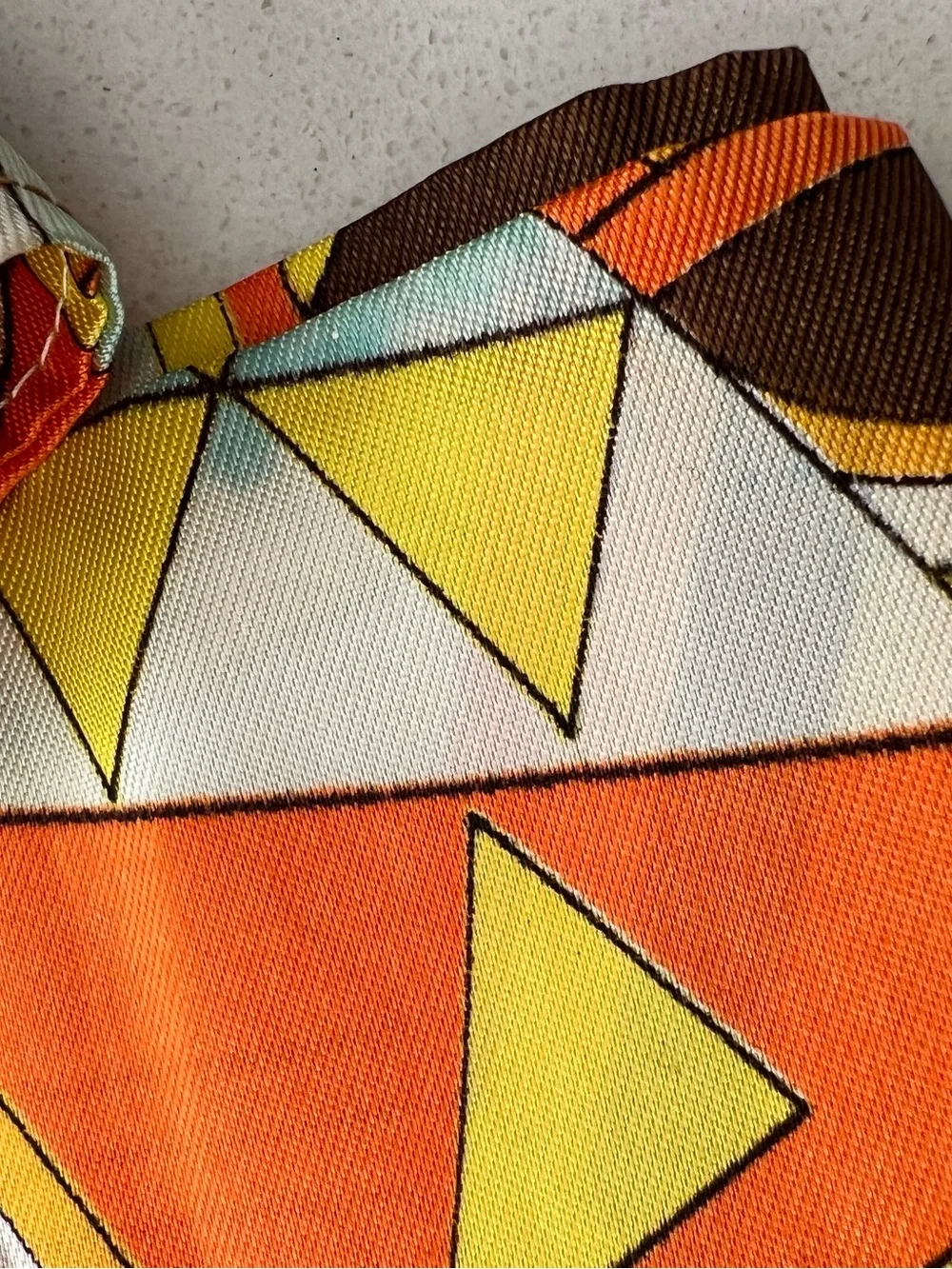UNBRANDED Geometric Style Sash Scarf